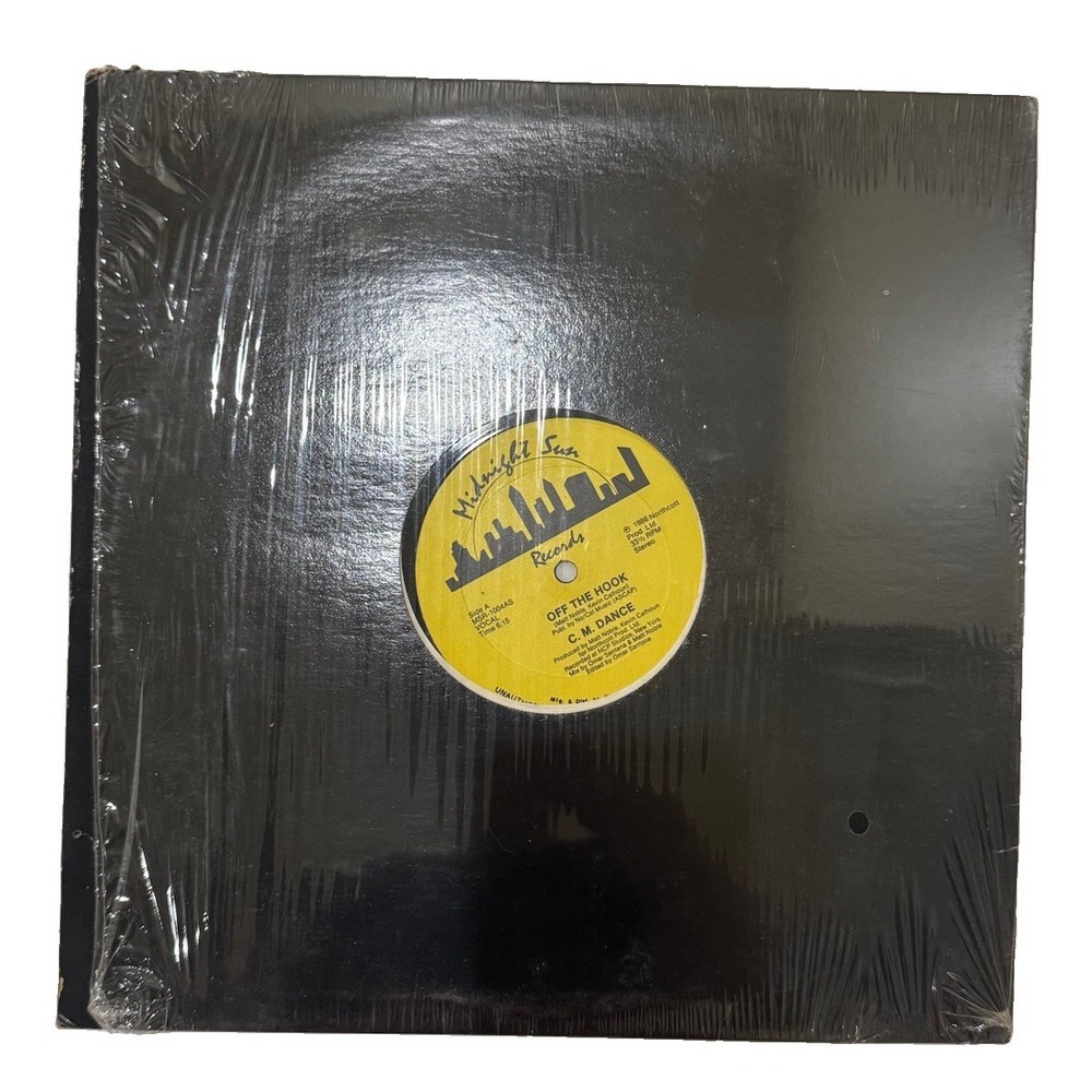 C.M. Dance Off The Hook Midnight Sun 33RPM 12" Single Promo Vinyl VG